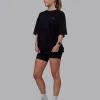 14843-unisex-lift-up-flxcotton-tee-oversize-black-fuschia-pink-6.webp Unisex Lift-Up FLXCotton Tee Oversize - Black-Fuschia Pink