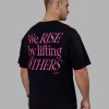 14843-unisex-lift-up-flxcotton-tee-oversize-black-fuschia-pink-7.webp Unisex Lift-Up FLXCotton Tee Oversize - Black-Fuschia Pink