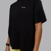 14903-go-to-we-rise-flxcotton-oversized-tee-black-glacial-blue-4.webp Go-To We Rise FLXCotton Oversized Tee - Black-Glacial Blue