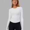 14912-embrace-thermal-long-sleeve-tee-white-4.webp Embrace Thermal Long Sleeve Tee - White