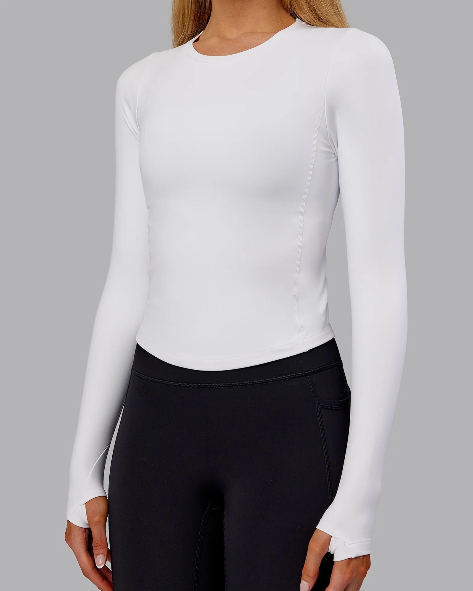 14912-embrace-thermal-long-sleeve-tee-white-6.webp Embrace Thermal Long Sleeve Tee - White