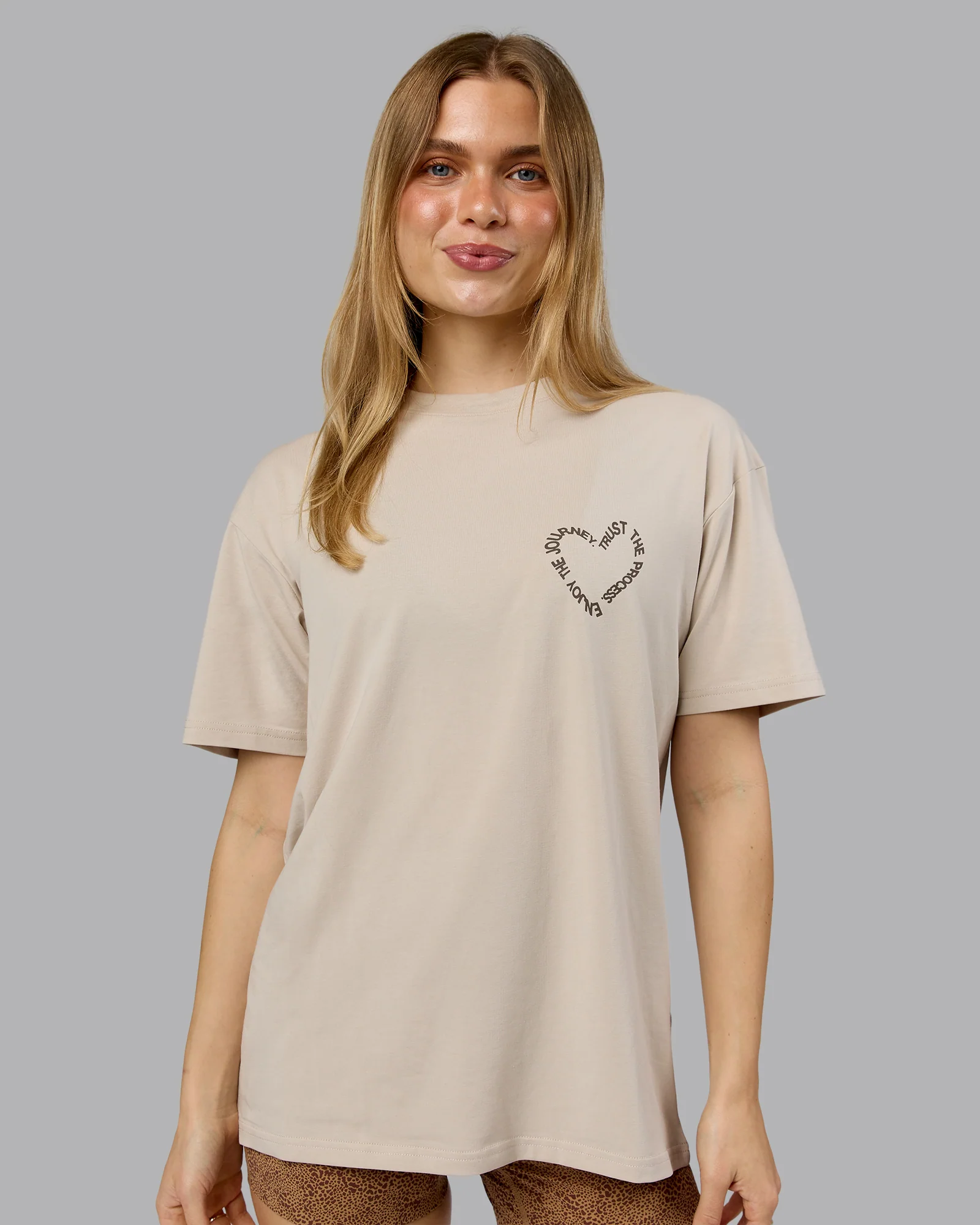 14929-love-the-process-flxcotton-oversize-tee-shale-beige-choc-3.webp Love The Process FLXCotton Oversize Tee - Shale Beige-Choc