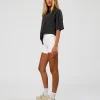 Shadow Mode FLXCotton Oversized Tee - Black Washed