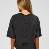 Shadow Mode FLXCotton Oversized Tee - Black Washed