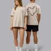14930-shale-beige-choc-2xs-shale-beige-choc-2xs-variation-1.webp Love The Process FLXCotton Oversize Tee - Shale Beige-Choc