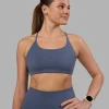Twist Sports Bra - Night Shadow