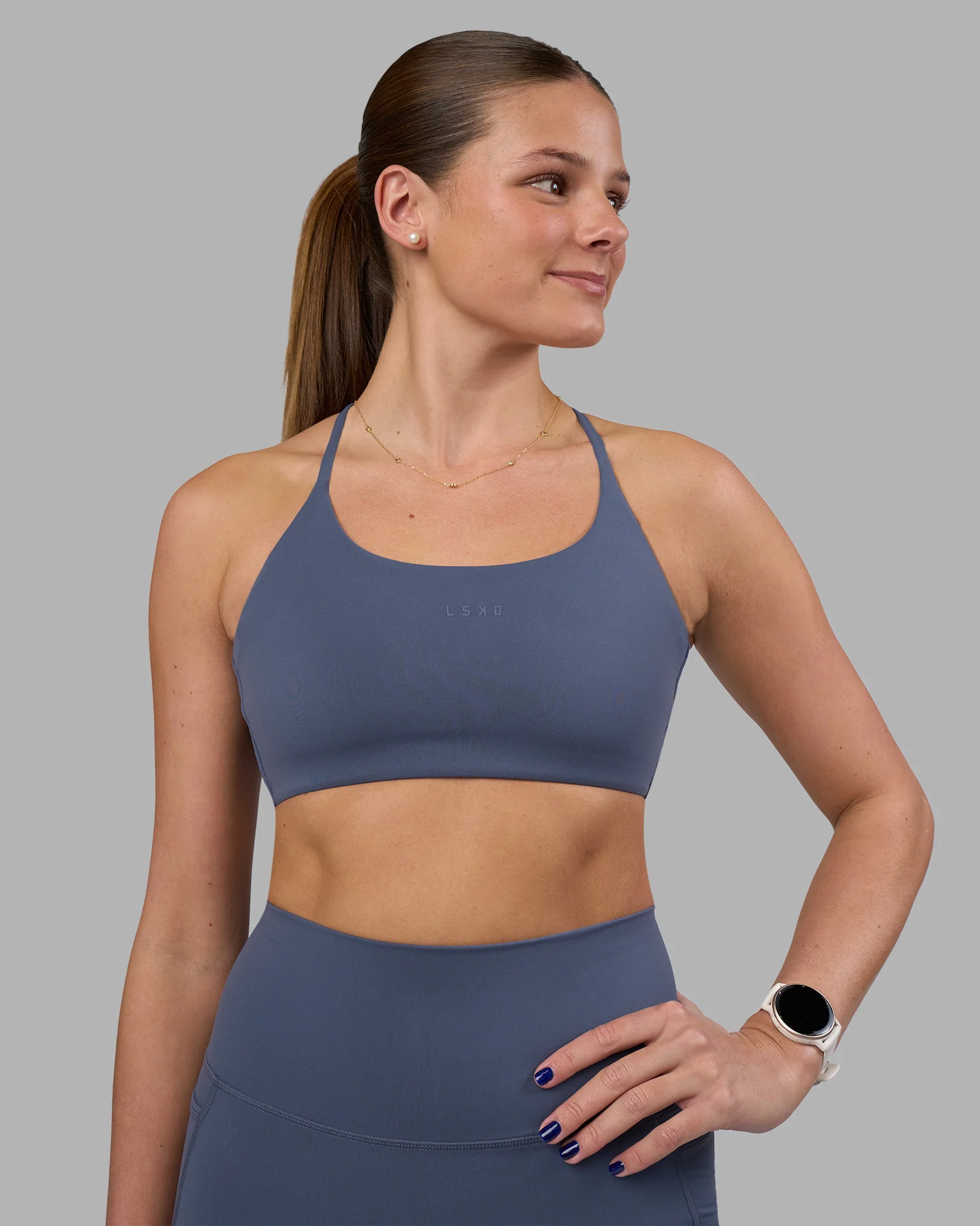 Twist Sports Bra - Night Shadow