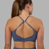 Twist Sports Bra - Night Shadow