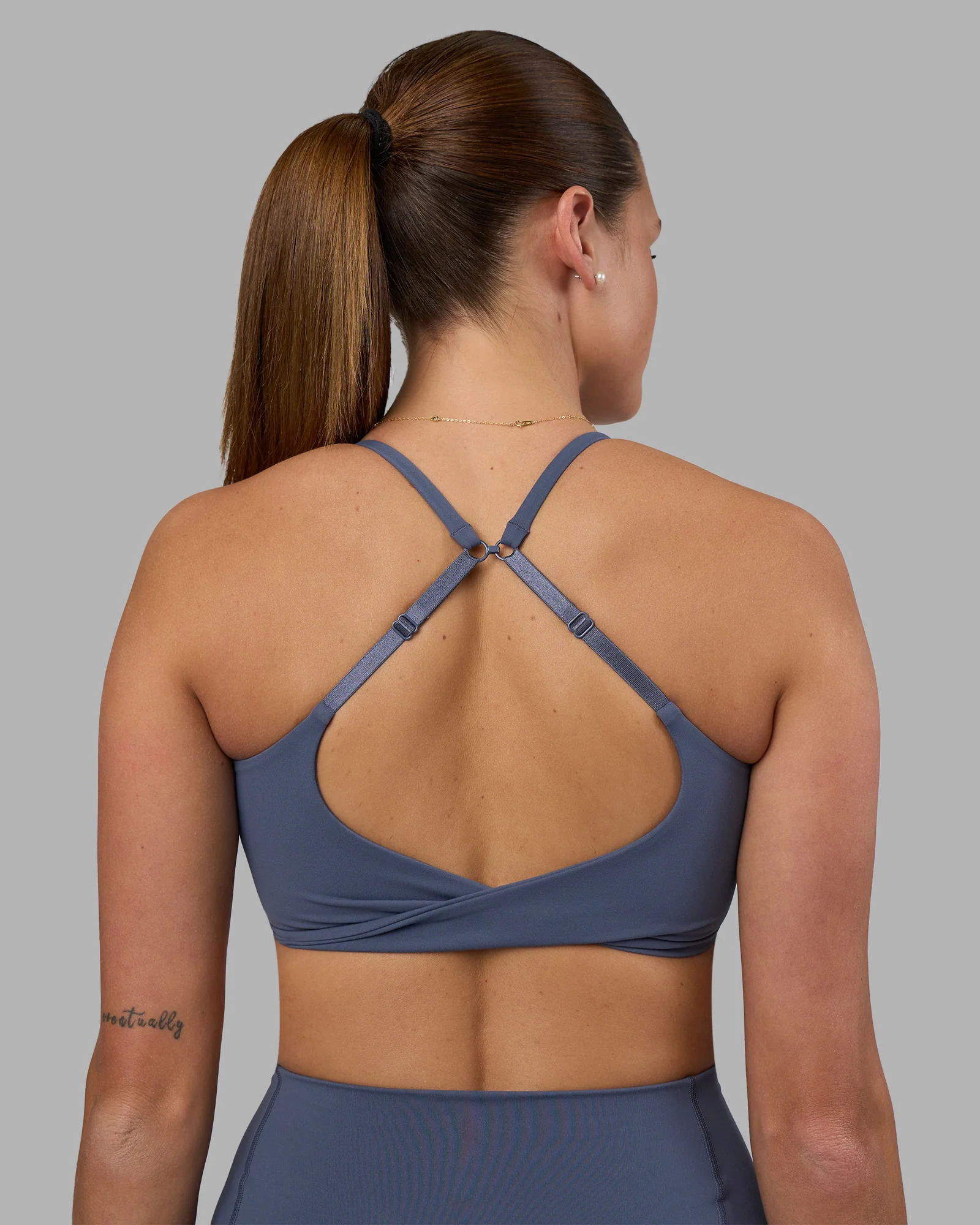 Twist Sports Bra - Night Shadow