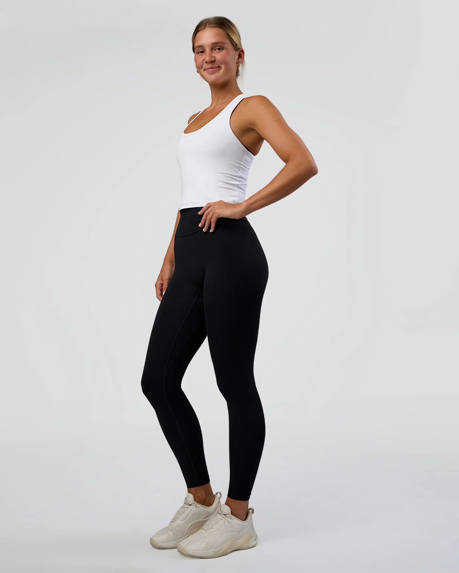 15052-flow-scoop-neck-performance-tank-white-4.webp Flow Scoop Neck Performance Tank - White