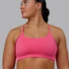 15070-twist-sports-bra-carmine-rose-1.webp Twist Sports Bra - Carmine Rose
