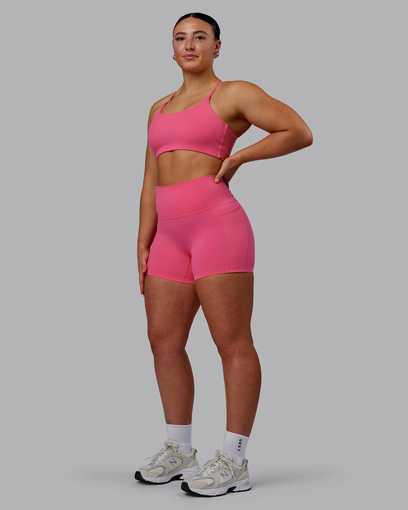 15070-twist-sports-bra-carmine-rose-4.webp Twist Sports Bra - Carmine Rose