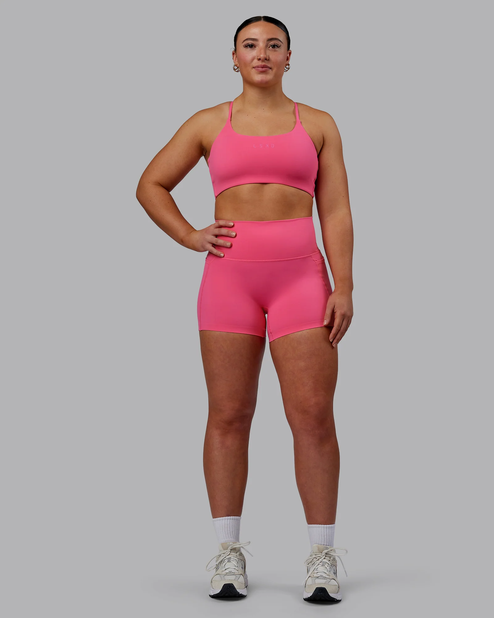 15070-twist-sports-bra-carmine-rose-6.webp Twist Sports Bra - Carmine Rose