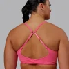 15070-twist-sports-bra-carmine-rose-7.webp Twist Sports Bra - Carmine Rose