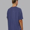 Go-To FLXCotton Oversized Tee Washed - Future Dusk