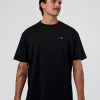 Unfit Club FLXCotton Oversized Tee - Black-White