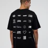 15123-grid-flxcotton-oversized-tee-black-white-1.webp Grid FLXCotton Oversized Tee - Black-White