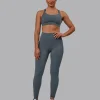Fusion Ultra High-Rise Full Length Legging Pockets - Turbulence