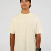 Love The Process FLXCotton Oversize Tee - Off White-Marshmallow