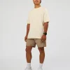 Love The Process FLXCotton Oversize Tee - Off White-Marshmallow