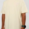 Love The Process FLXCotton Oversize Tee - Off White-Marshmallow