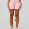 Fusion V-Contour Ultra High-Rise 4" Short Pockets - Marshmallow
