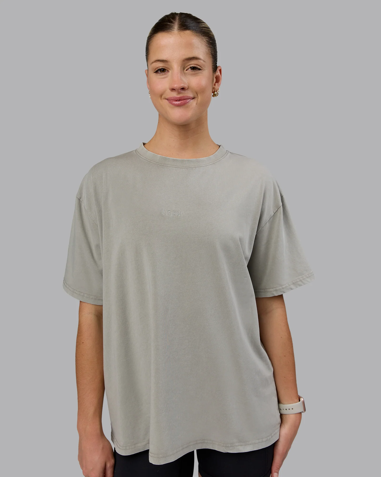 15257-go-to-flxcotton-oversized-tee-washed-elephant-1.webp Go-To FLXCotton Oversized Tee Washed - Elephant