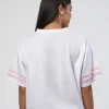 Victory FLXCotton Oversized Tee - White-Marshmallow