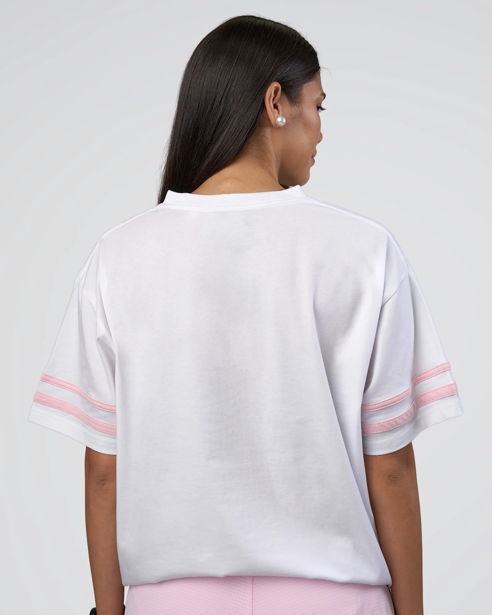 Victory FLXCotton Oversized Tee - White-Marshmallow