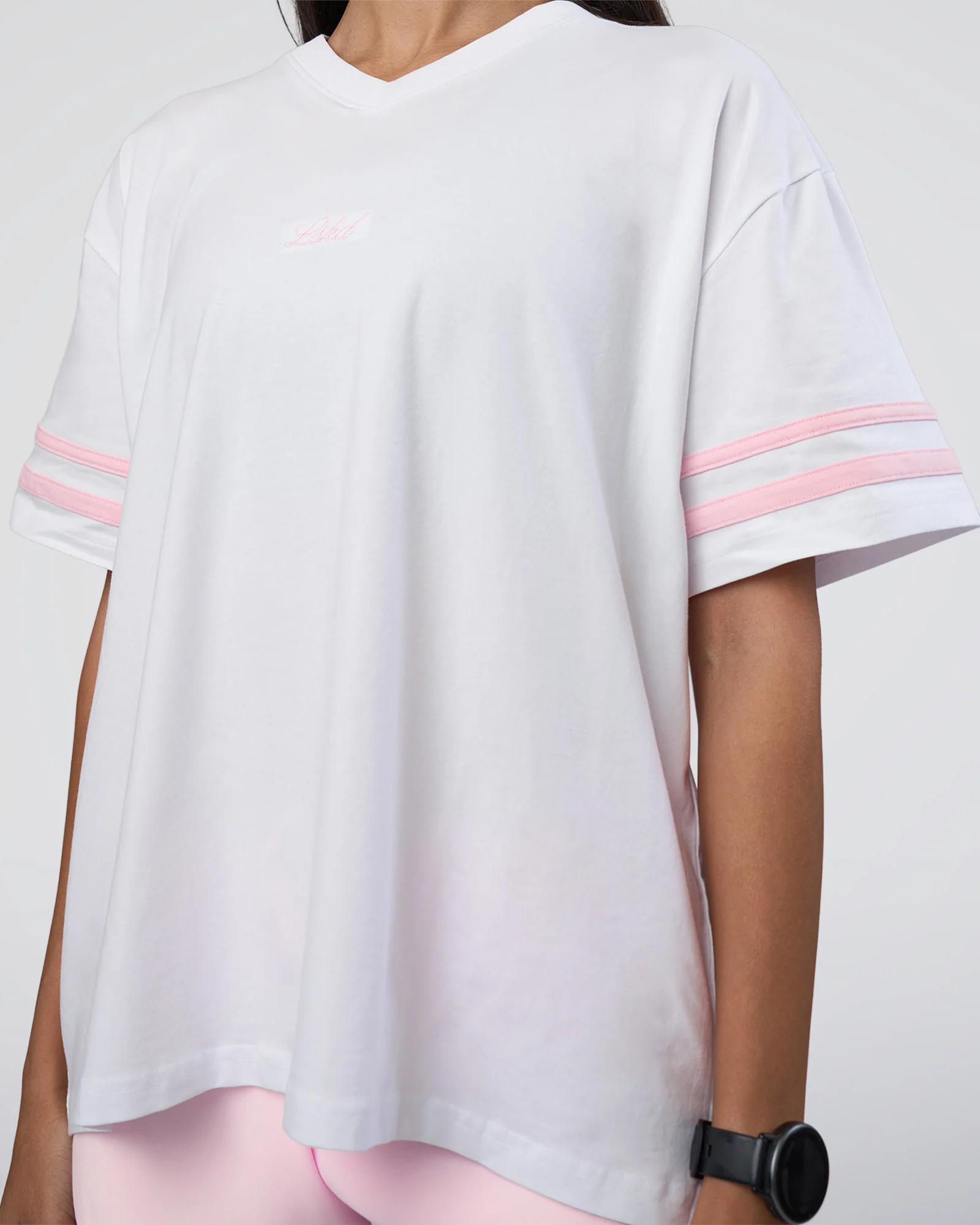 Victory FLXCotton Oversized Tee - White-Marshmallow