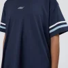 Victory FLXCotton Oversized Tee - Future Navy-Glacial Blue