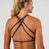 Aspire Sports Bra - Midnight Plum