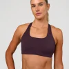 Aspire Sports Bra - Midnight Plum