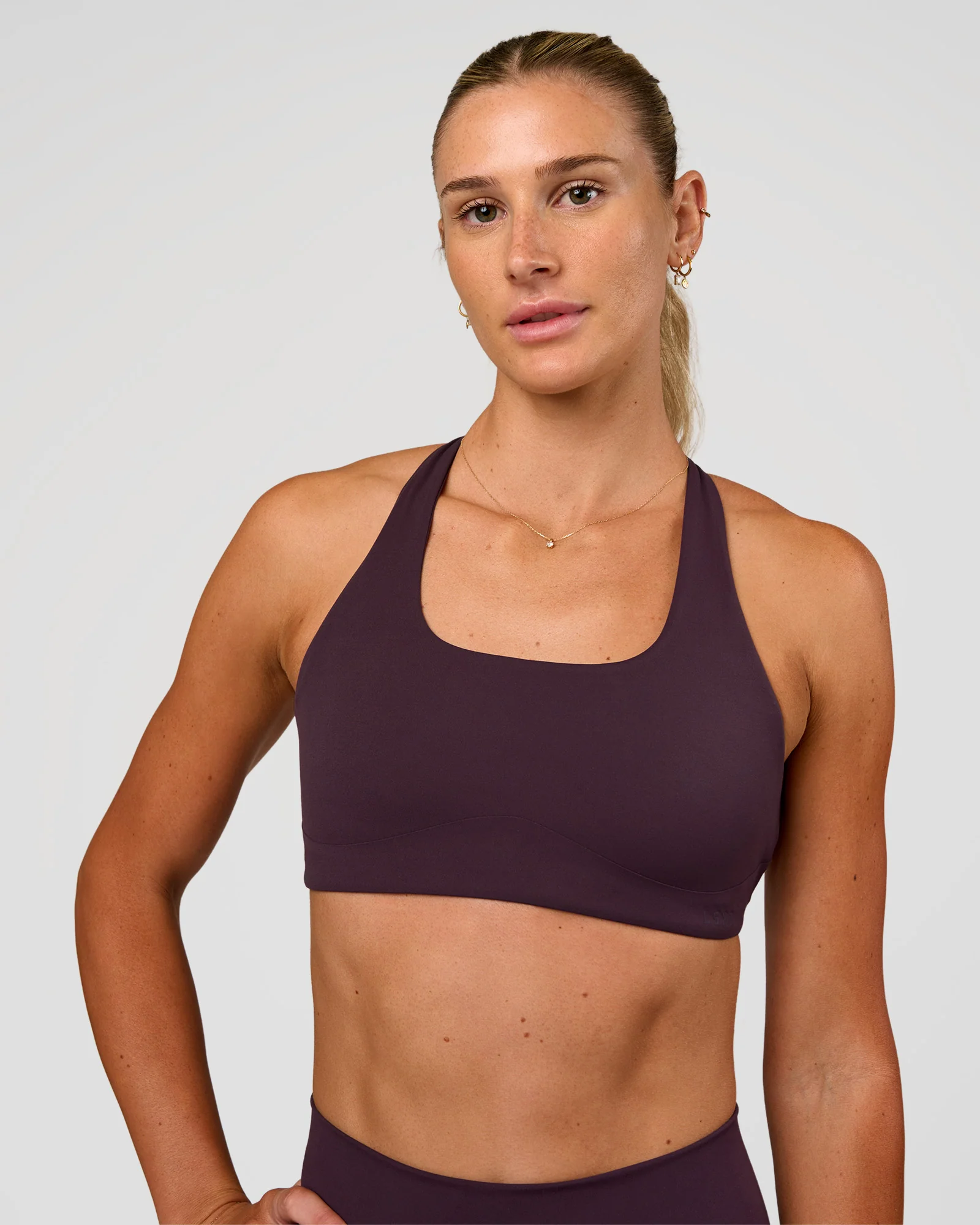 Aspire Sports Bra - Midnight Plum