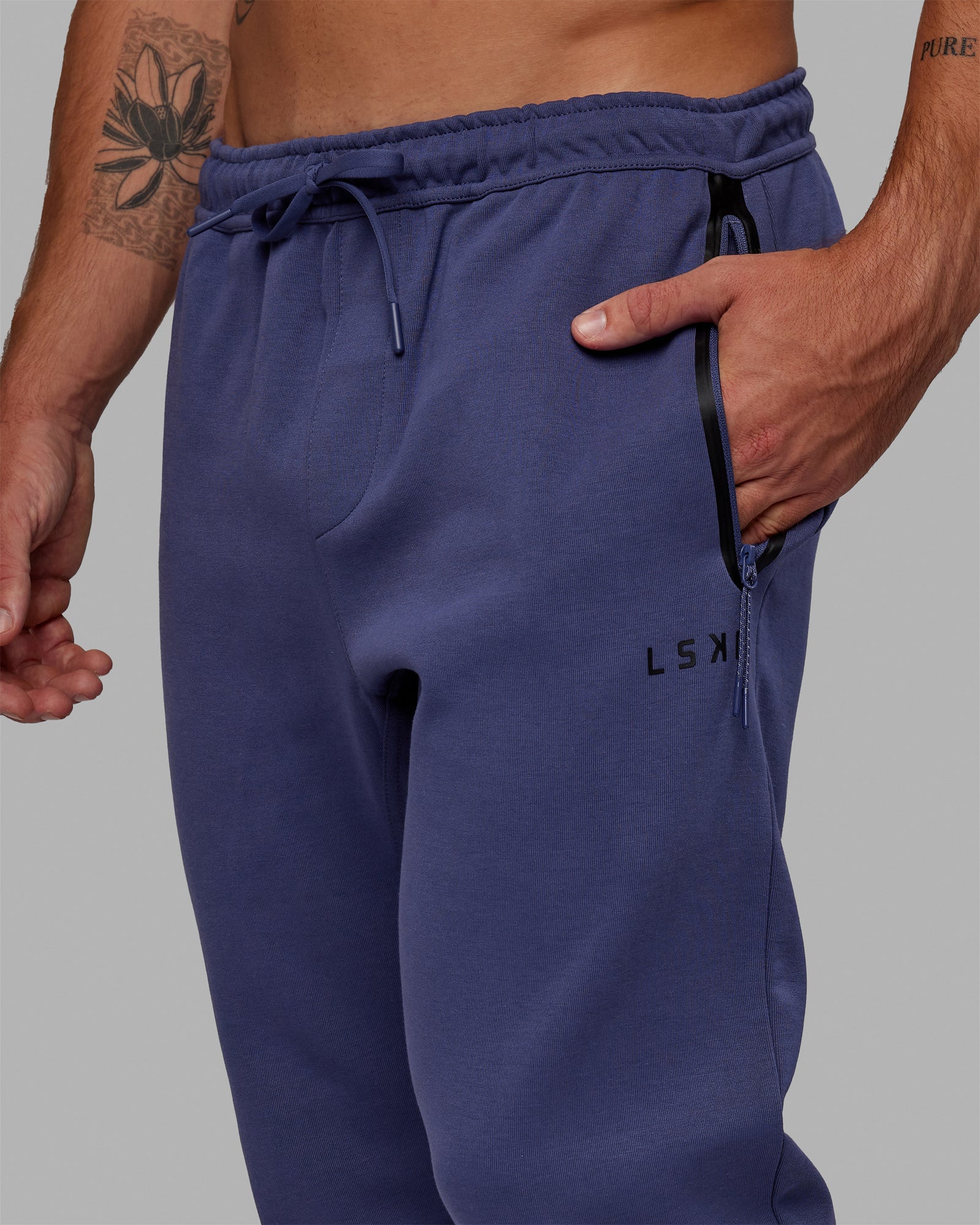 15404-athlete-forgedfleece-zip-track-pant-future-dusk-3.jpg Athlete ForgedFleece Zip Track Pant - Future Dusk