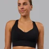 Sculpt Sports Bra - Black