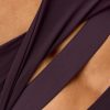 Twist Sports Bra D/DD/E - Midnight Plum