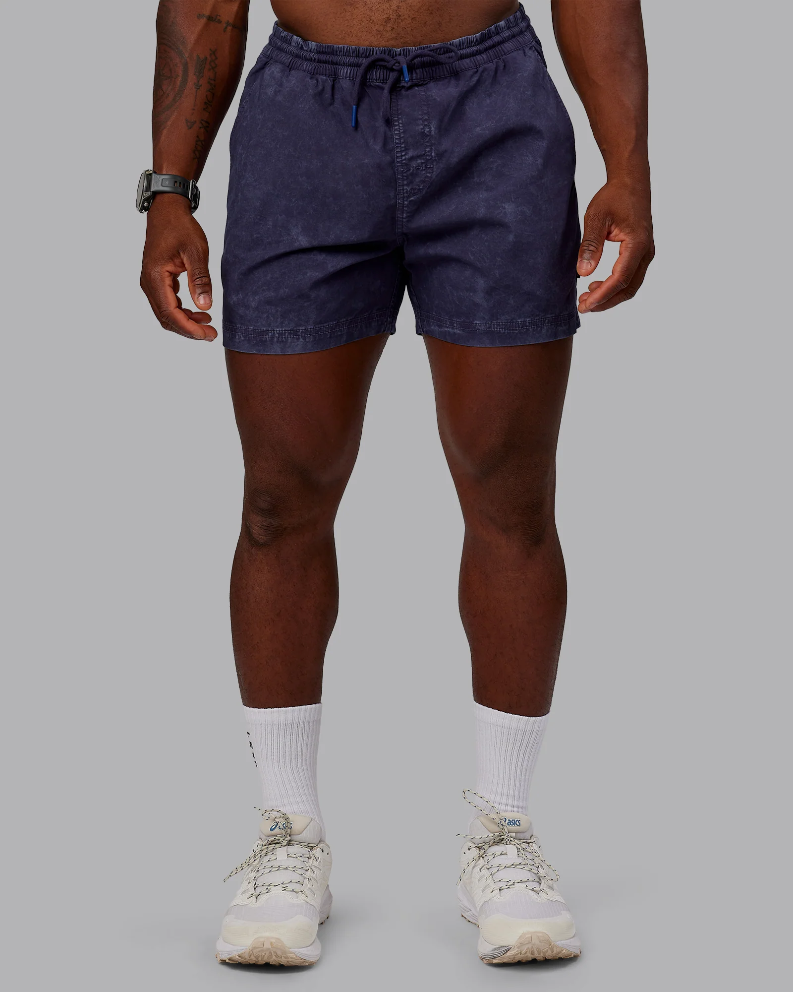 Washed Daily 5" Short - Midnight Blue