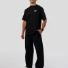 Break Through FLXCotton Oversized Tee - Black-Open Air