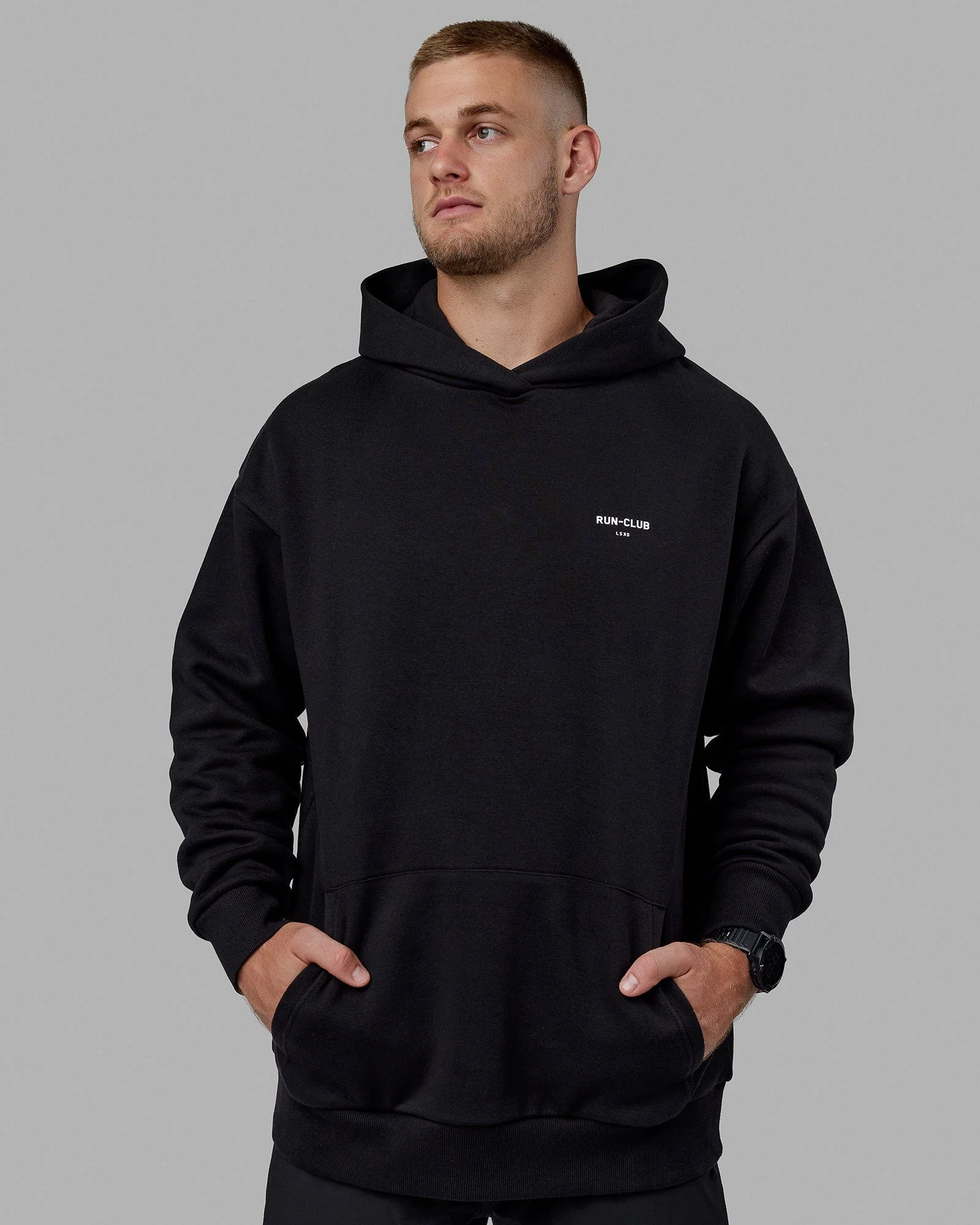 15483-run-club-hoodie-oversize-black-2.webp RUN-CLUB Hoodie Oversize - Black