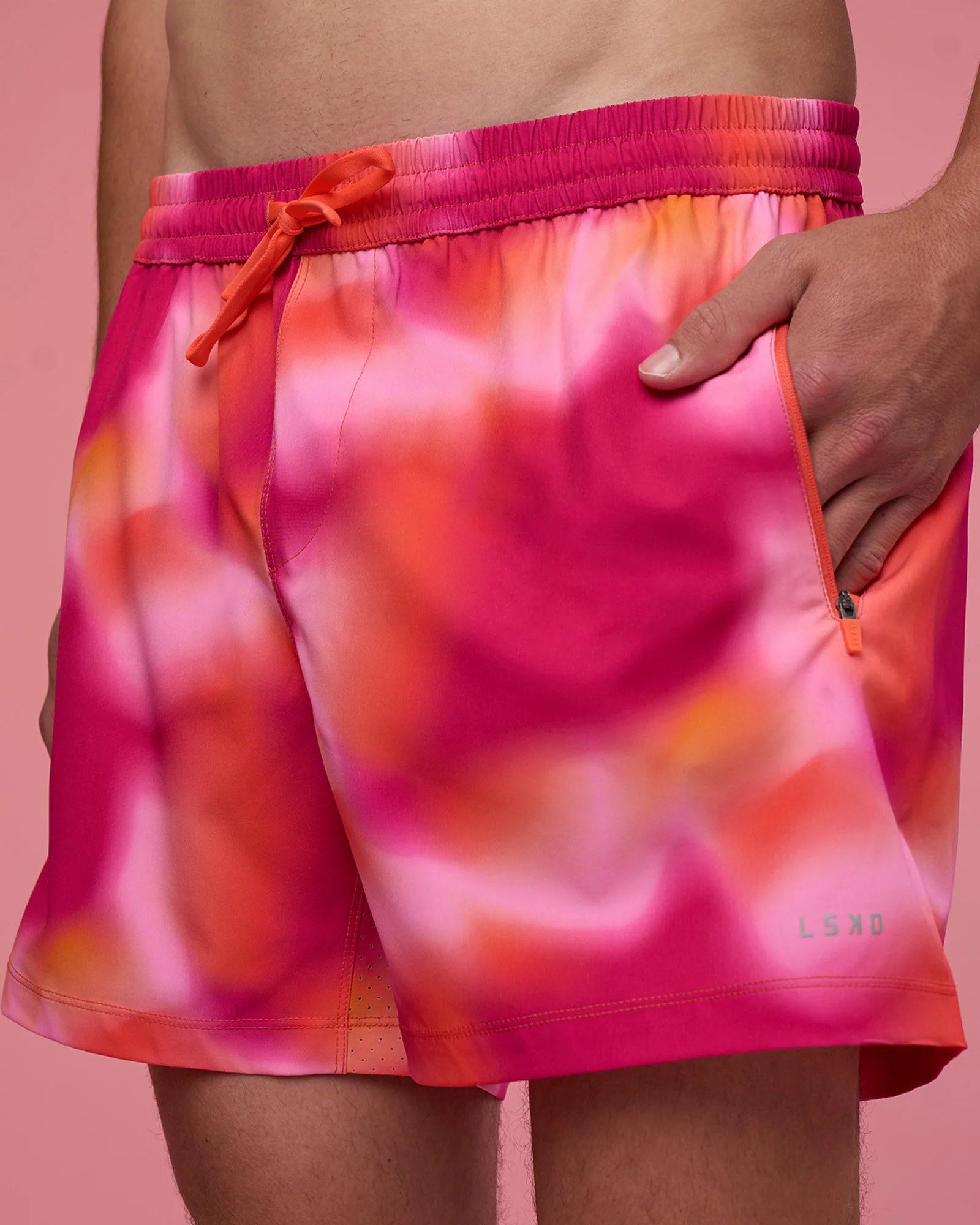 15502-rep-5-performance-short-pink-glow-print-2.webp Rep 5" Performance Short - Pink Glow Print
