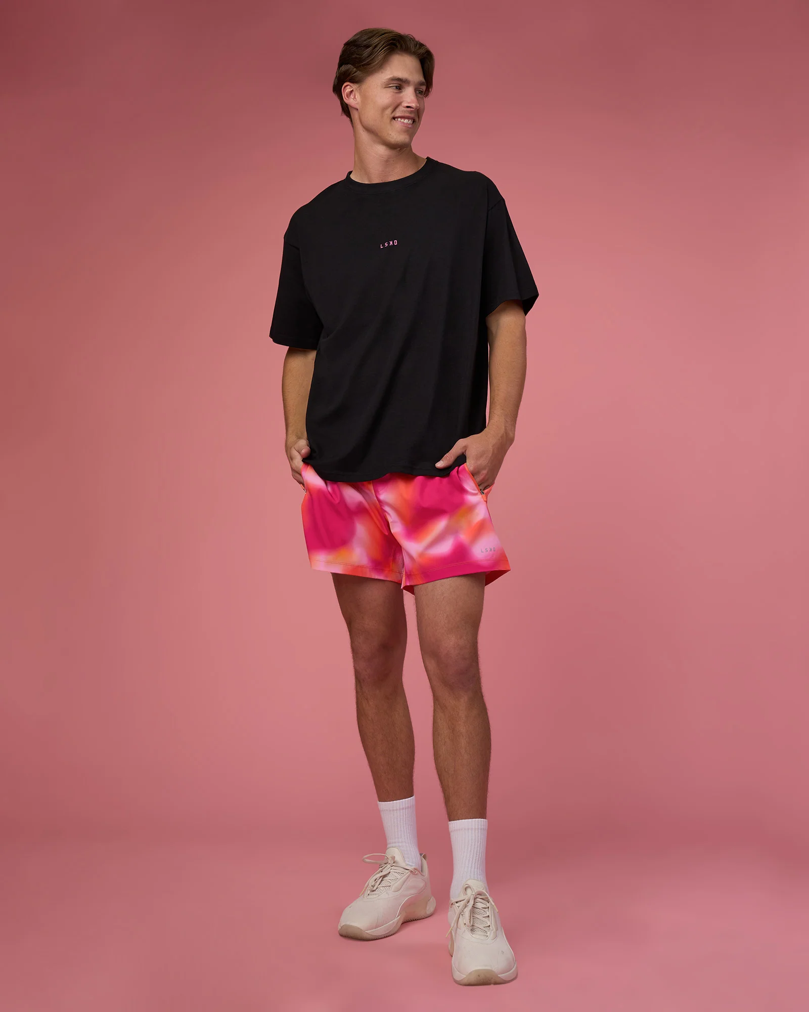 15502-rep-5-performance-short-pink-glow-print-3.webp Rep 5" Performance Short - Pink Glow Print