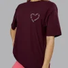 15538-love-the-process-flxcotton-oversize-tee-cherry-lacquer-shale-beige-11.webp Love The Process FLXCotton Oversize Tee - Cherry Lacquer-Shale Beige
