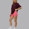 15538-love-the-process-flxcotton-oversize-tee-cherry-lacquer-shale-beige-8.webp Love The Process FLXCotton Oversize Tee - Cherry Lacquer-Shale Beige