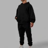 15556-love-the-run-hoodie-oversize-black-white-2.webp Love The Run Hoodie Oversize - Black-White
