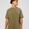 1556-shadow-mode-flxcotton-oversized-tee-walnut-grey-washed-3.webp Shadow Mode FLXCotton Oversized Tee - Walnut Grey Washed
