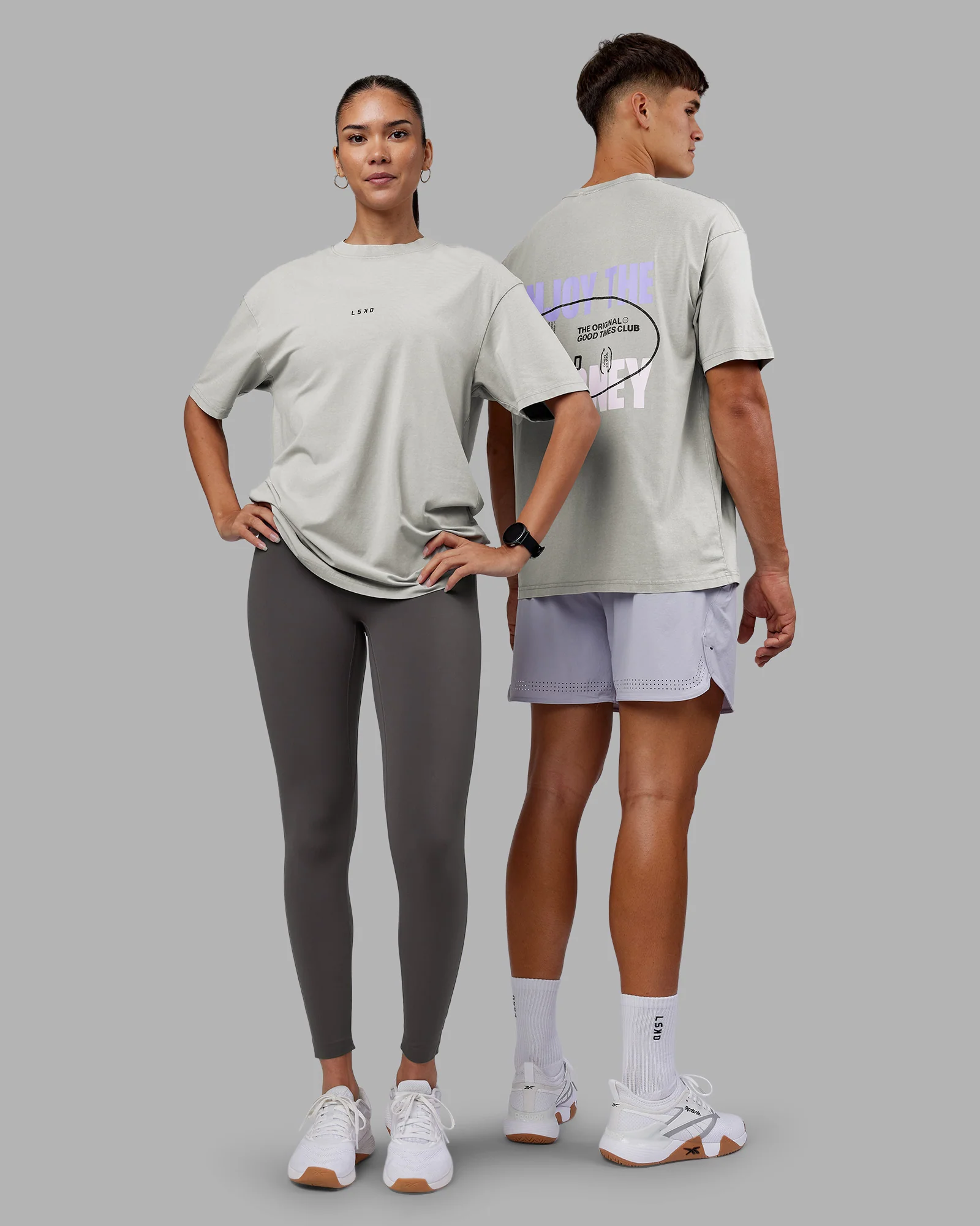 15574-be-yourself-flxcotton-tee-oversize-circular-grey-washed-violet-1.webp Be Yourself FLXCotton Tee Oversize - Circular Grey Washed-Violet