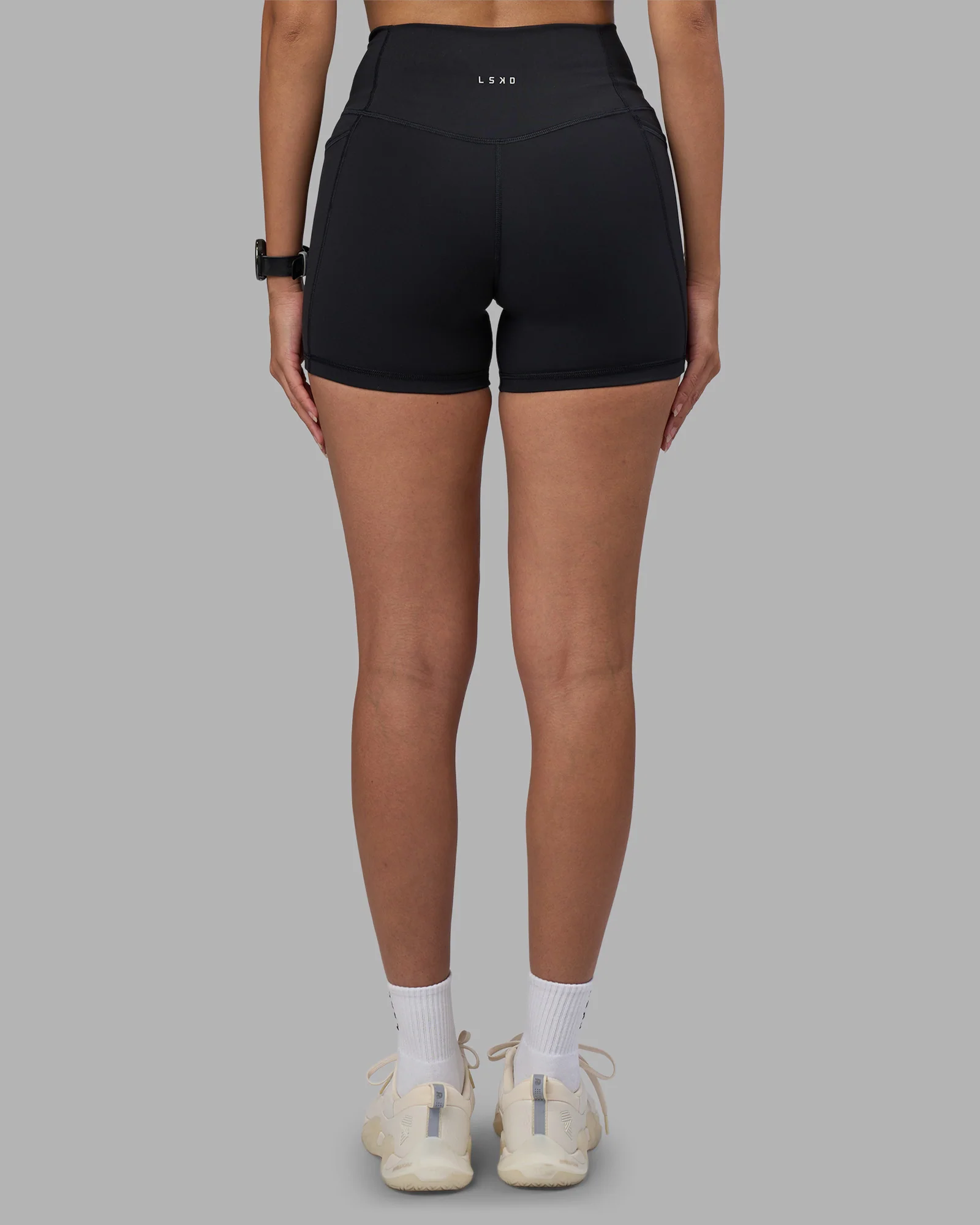 15601-fusion-high-rise-4-short-pockets-black-4.webp Fusion High-Rise 4" Short Pockets - Black