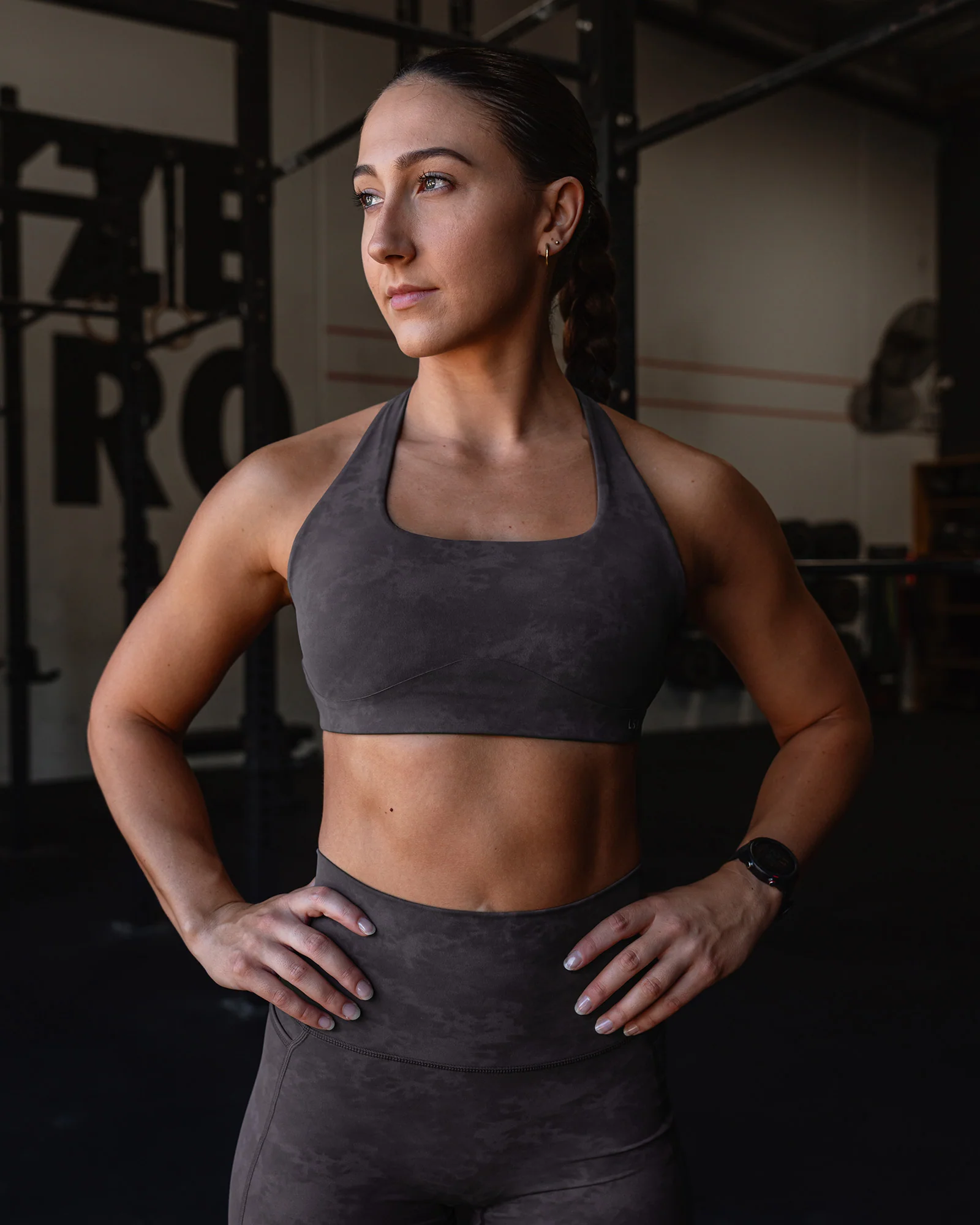 Aspire Sports Bra - Dark Storm Wash