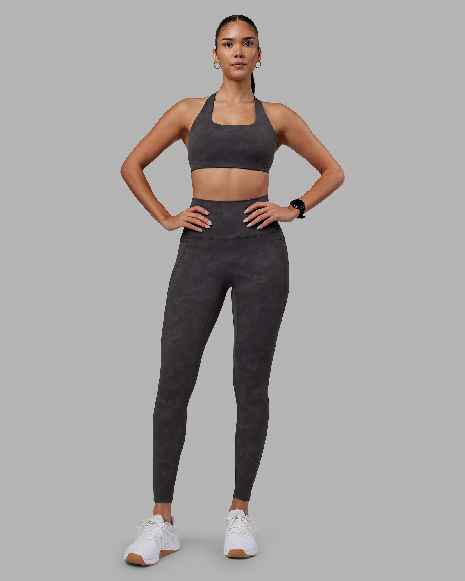 Aspire Sports Bra - Dark Storm Wash